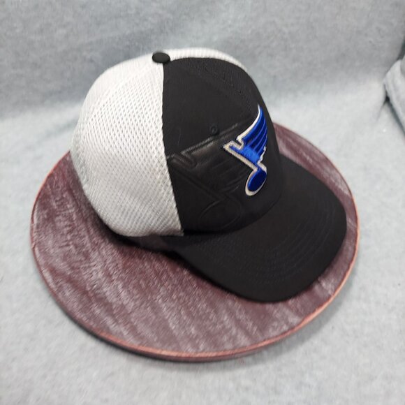 St. Louis Blues Adjustable Trucker Hat By 47 Mesh Back - Picture 2 of 12